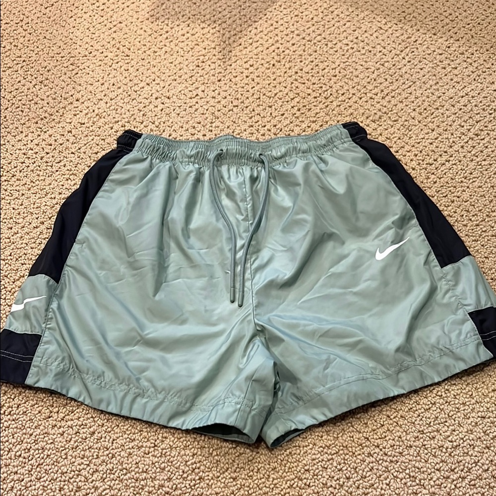 Nike Light Green Athletic Shorts